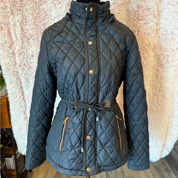 Haute Monde Jackets & Blazers - Haute Monde Black Quilted Puffer Jacket